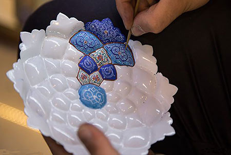 Enamel work
