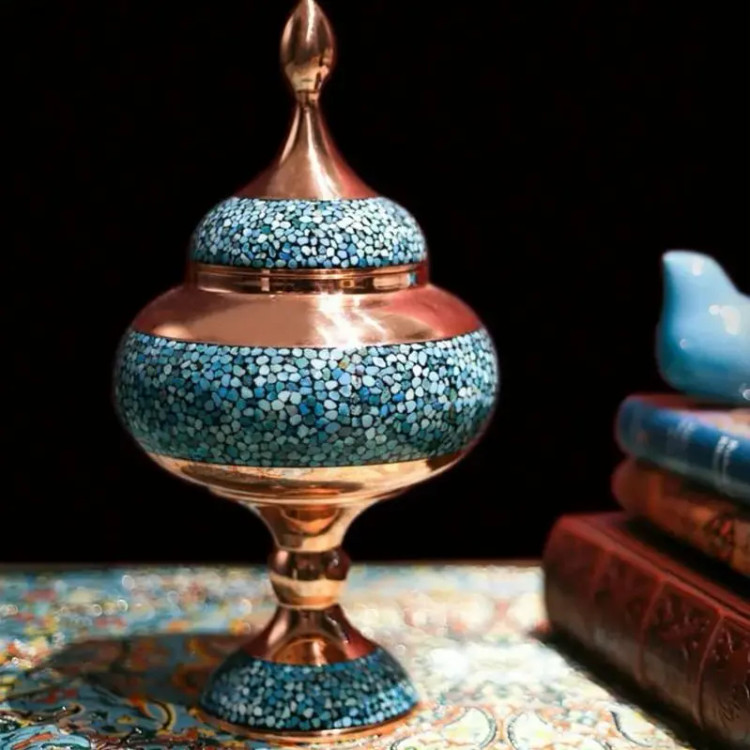 شکلات خوری فیروزه کوبی 30 سانتی گز خوری فیروزه کوبی نیشابور