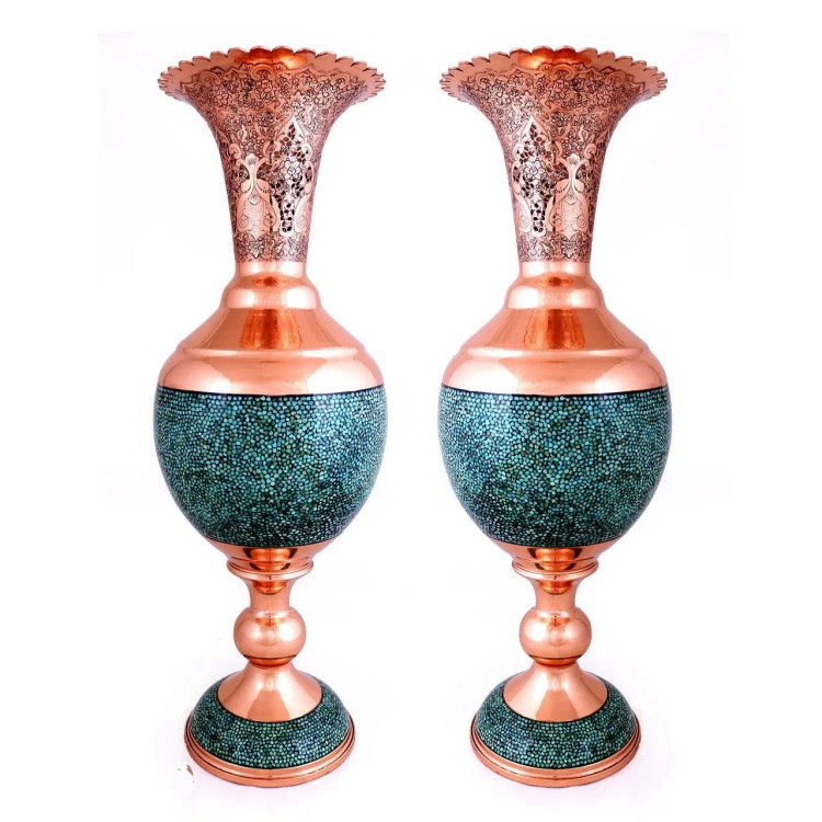 خرید سنبلدان فیروزه کوبی بزرگ کنارسالنی