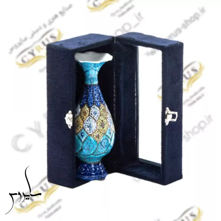 گلدان میناکاری نفیس مناسب هدیه سازمانی