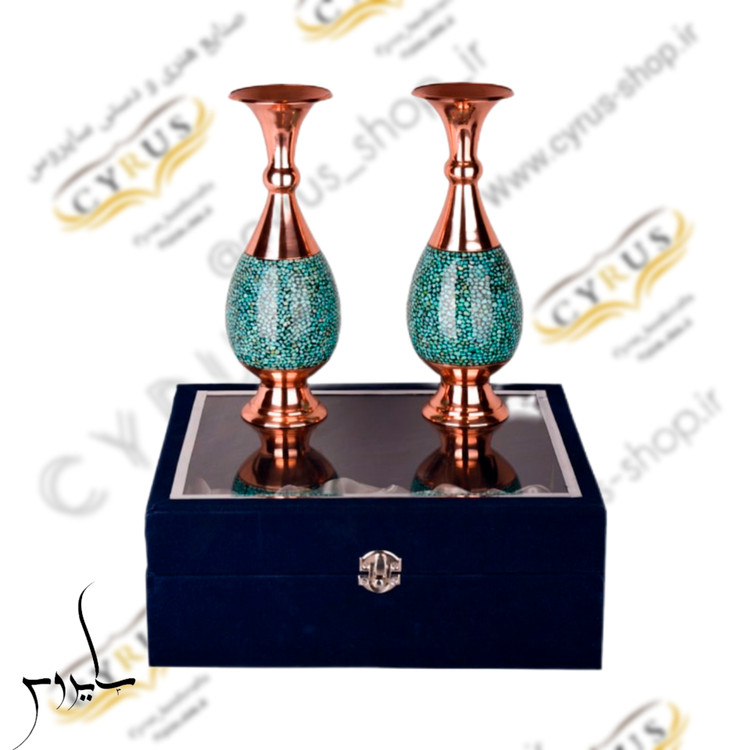 خرید هدیه فیروزه کوبی با جعبه