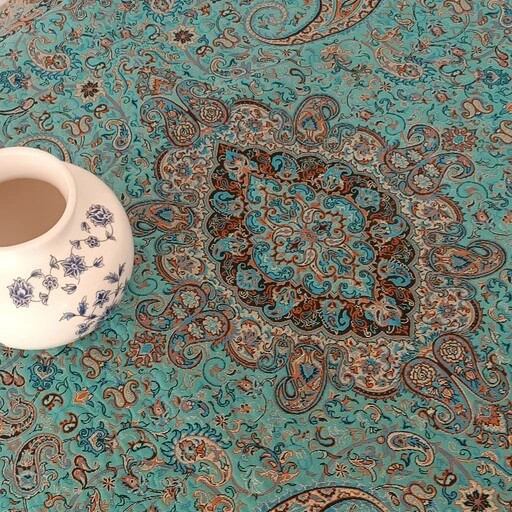پک ست هدیه صنایع دستی گلدان مس و پرداز و ترمه و جعبه جیر برای کادویی و سازمانی و ارگانی