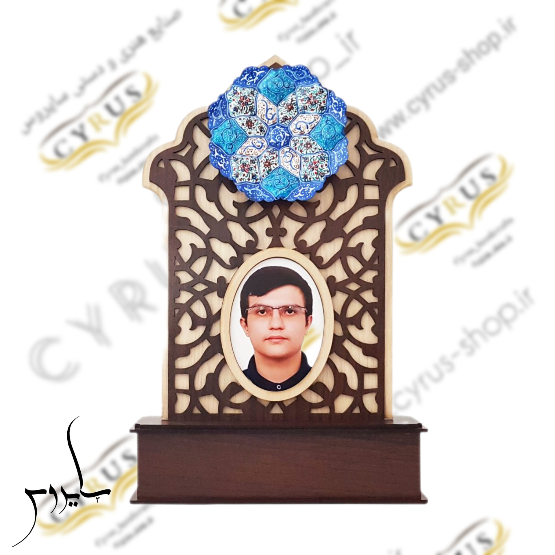 تندیس دانش آموزان مینا کاری صنایع دستی سایروس تندیس دانش آموزی هنری