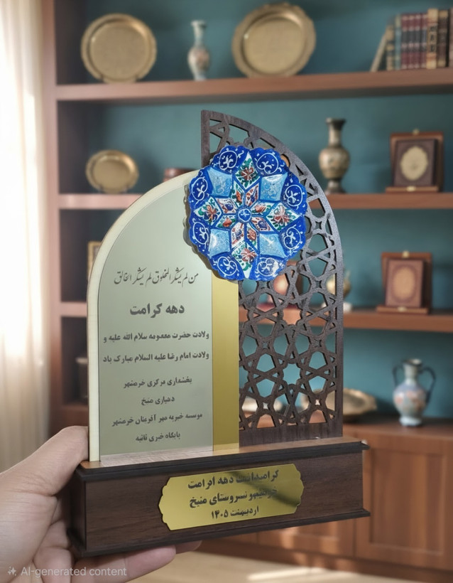 تندیس دانش آموزان برتر تندیس و هدیه دانش آموزان