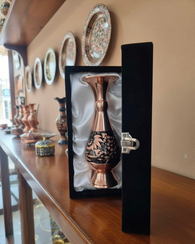 گلدان و جعبه جیر نفیس. هدیه کارمندی. هدیه کارمندان