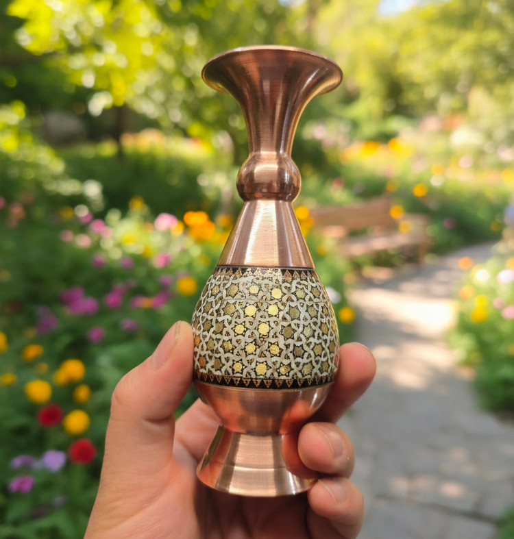 گلدان خاتم 16 هدیه