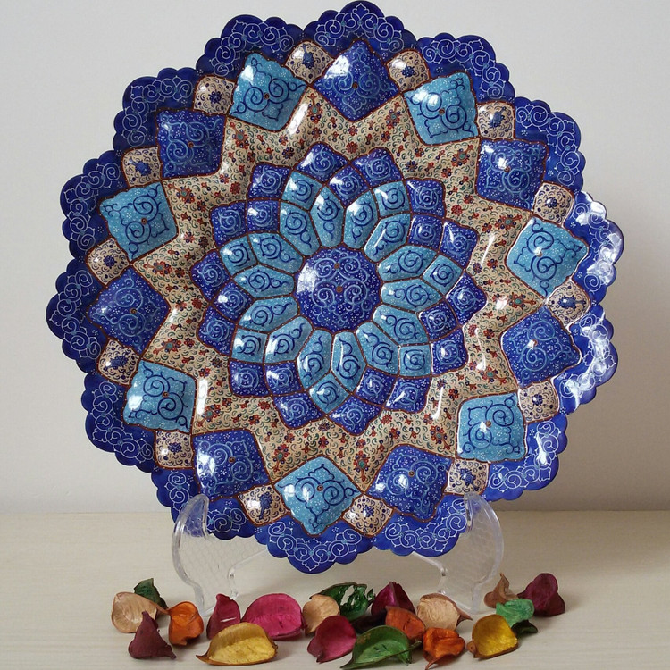 خرید بشقاب صنایع دستی اقتصادی