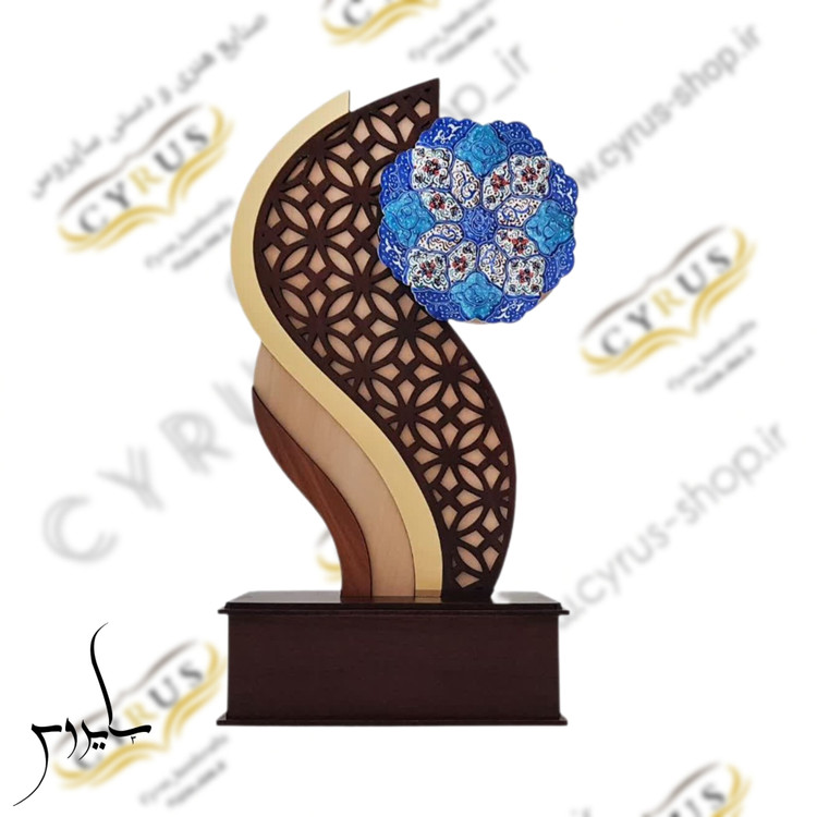 تندیس تبلیغاتی میناکاری برای هدیه سازمانی