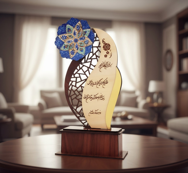 تندیس میناکاری سفارشی مناسب شرکت و سازمان