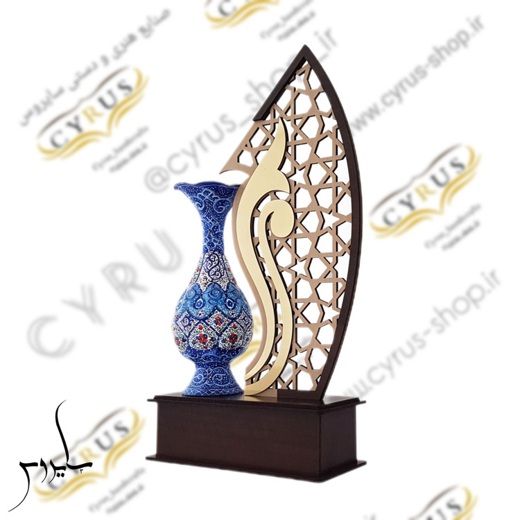 تندیس میناکاری تقدیر و تجلیل مناسب هدیه شرکتی