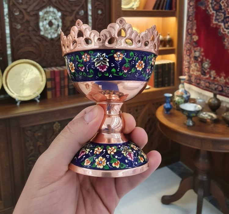 آجیل خوری مس و پرداز مناسب هدیه سازمانی و پذیرایی