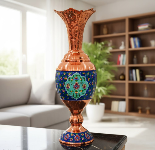 سنبلدان مس و پرداز ۳۸ سانتیمتری صنایع دستی سایروس شاپ