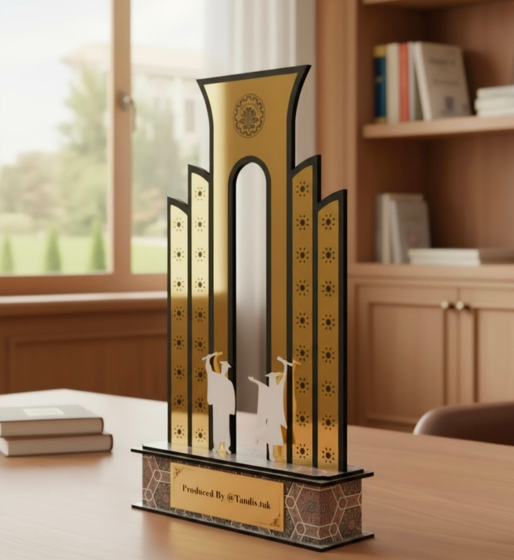 تندیس دانشجویی برای هدیه فارغ التحصیلی و یادبود پایان تحصیل