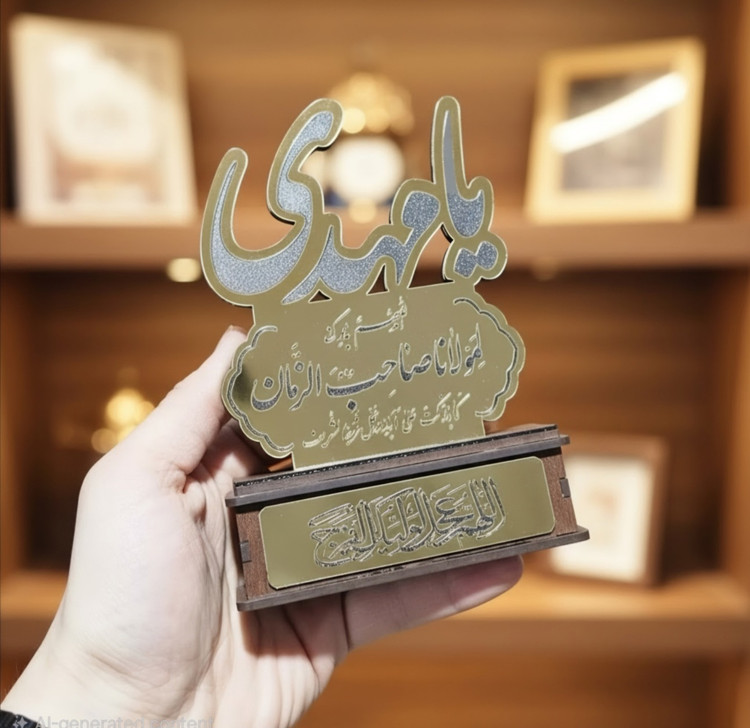 تندیس نیمه شعبان ۲۳ سانتیمتری مناسب هدیه جشن میلاد امام زمان
